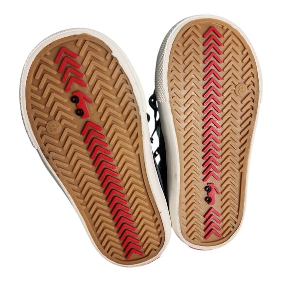 See Kai Run Guthrie Sneaker Boot Size 8 Mint Canvas Gray Suede - Picture 10 of 10